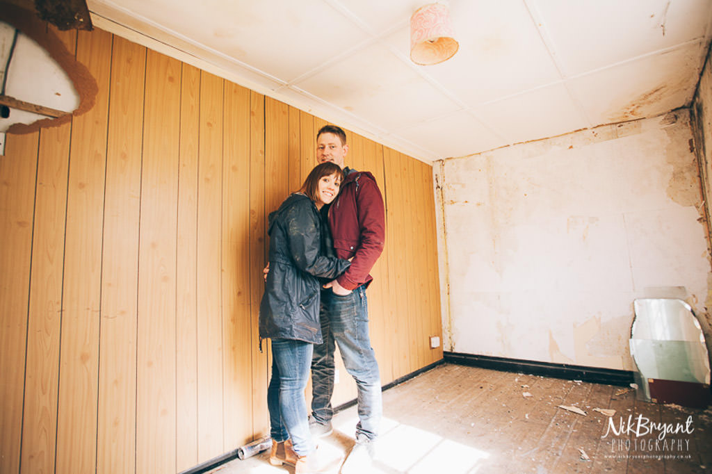 Engagement Shoot Stoke Wedding Dog Woodland Couple Love