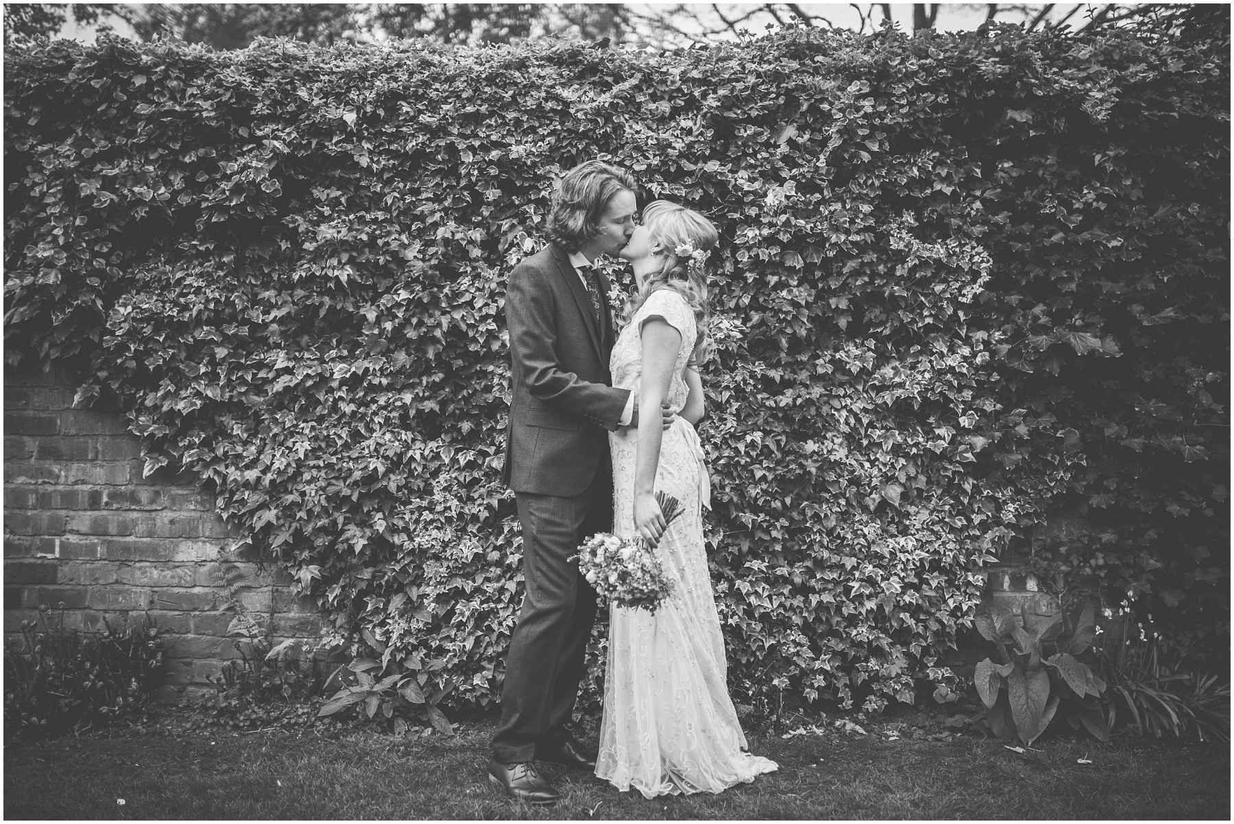 Newlyweds portraits in Didsbury