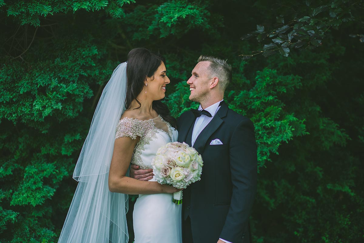 Floral Bridal Portrait