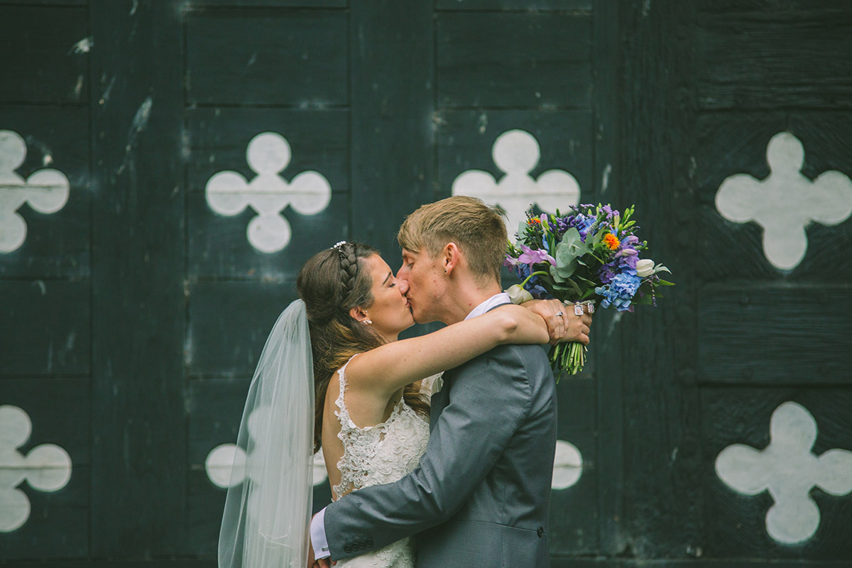 Wedding Kiss Photograph