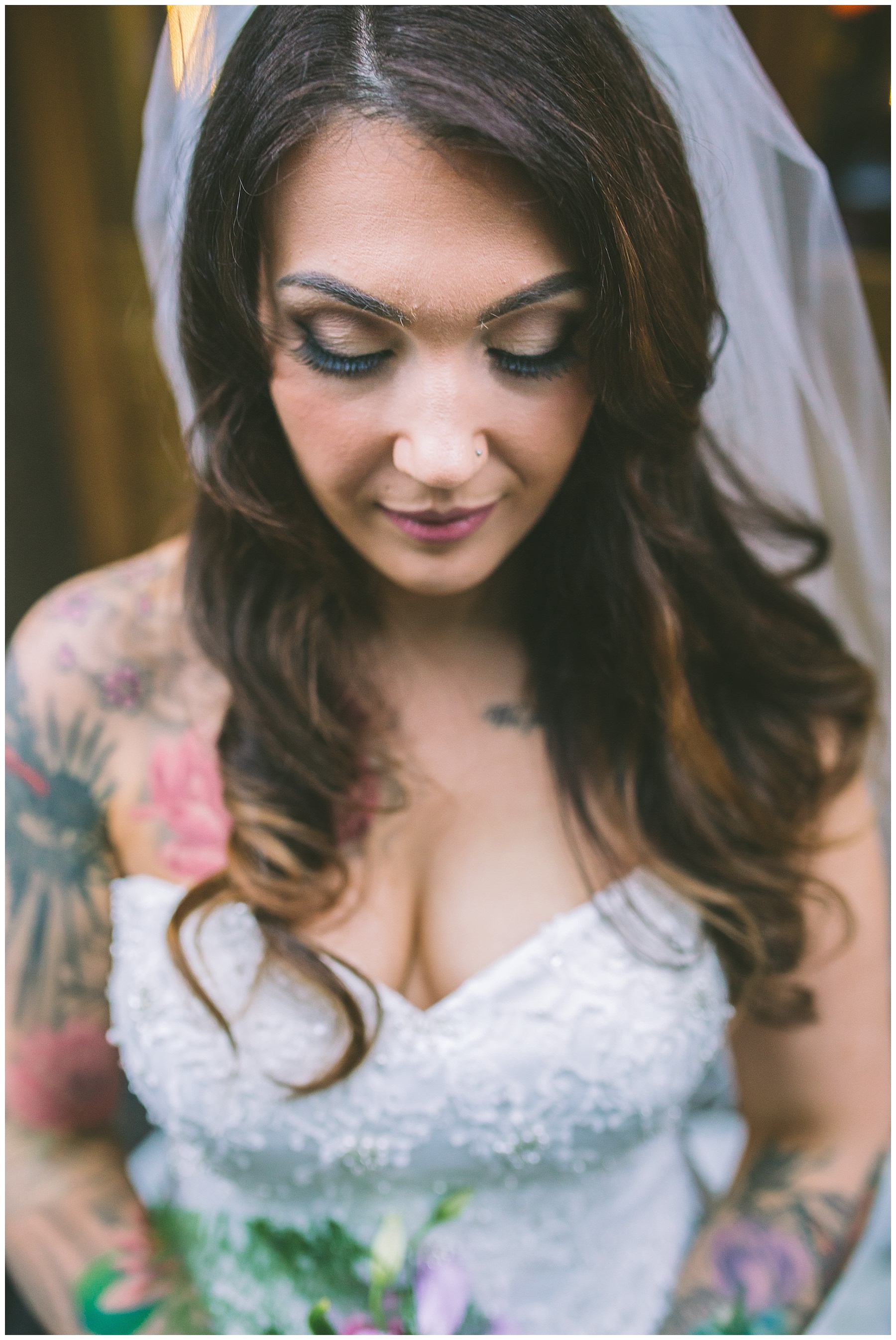 Manchester bridal portrait
