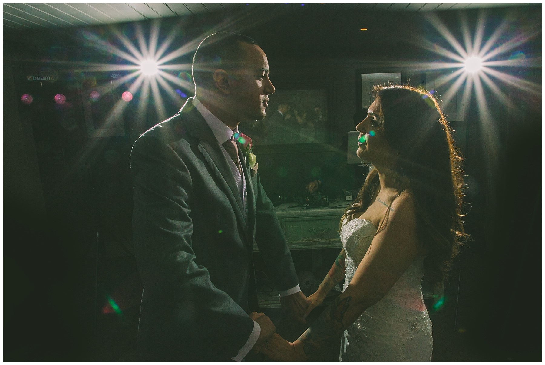 First dance at Manchester Winter Wedding