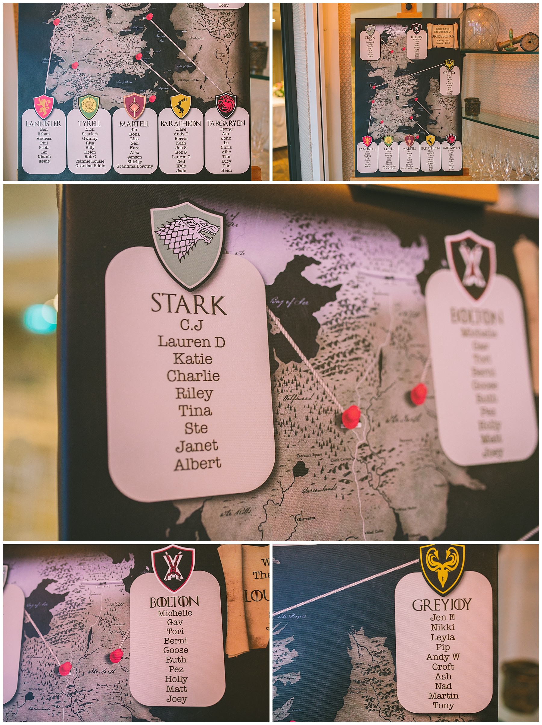 Game Of Thrones Table Plan Inspiration