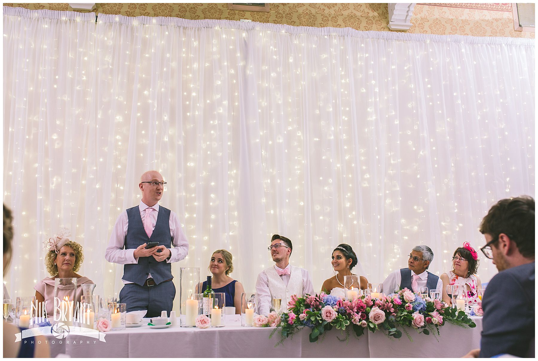 Best mans speech at shrigley hall