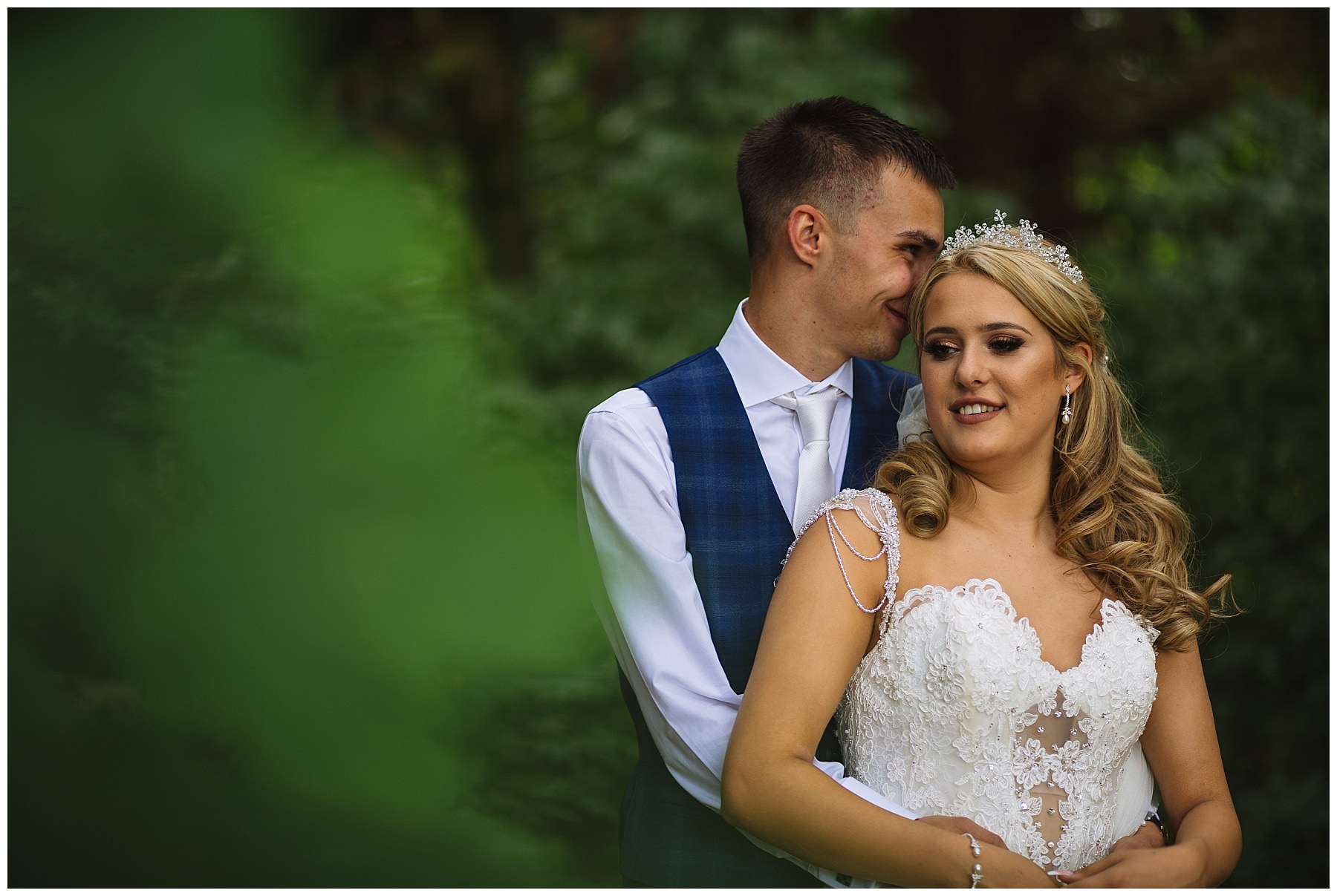 Bartle Hall wedding portraits