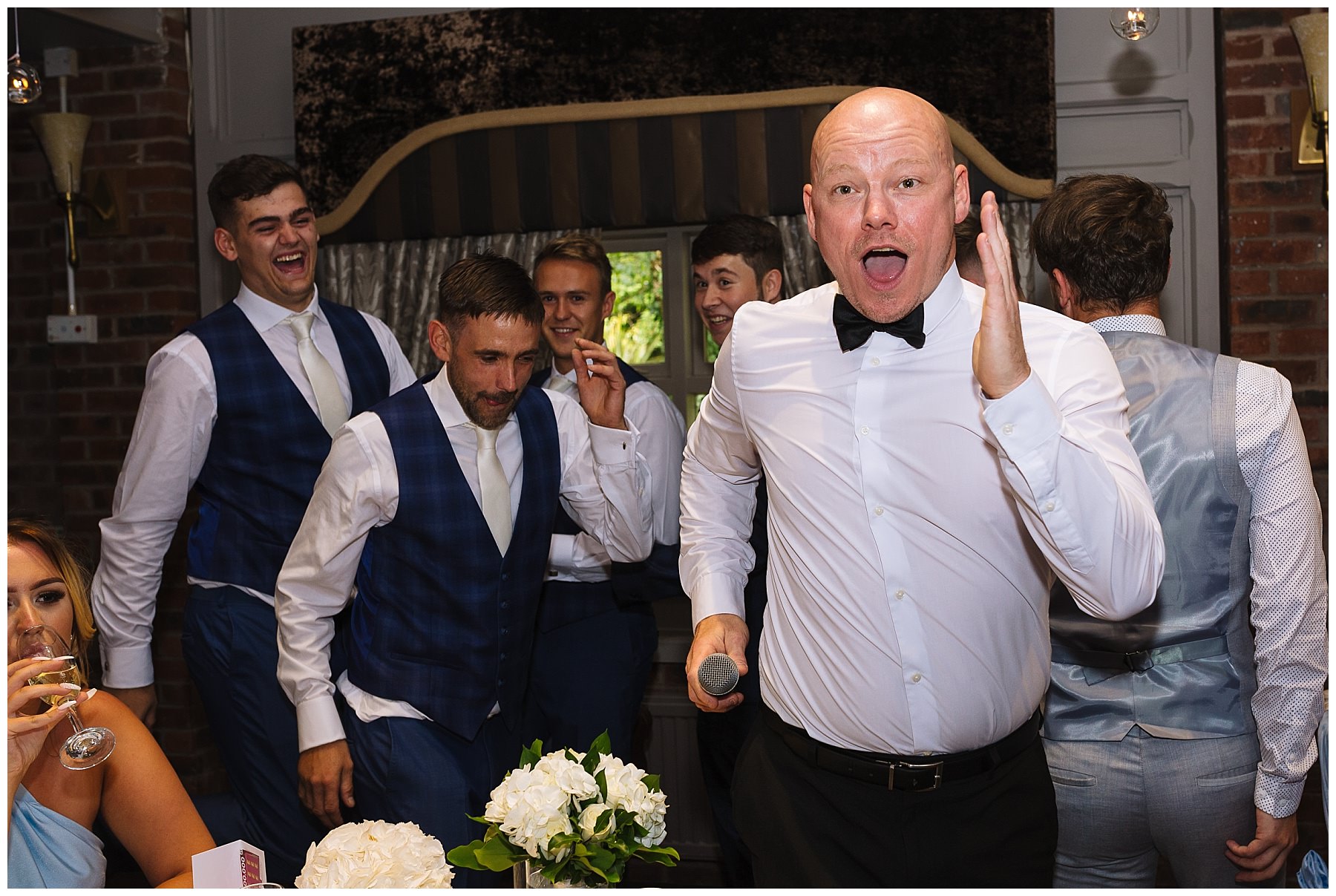 Wayne Farrow wedding entertainment at bartle hall