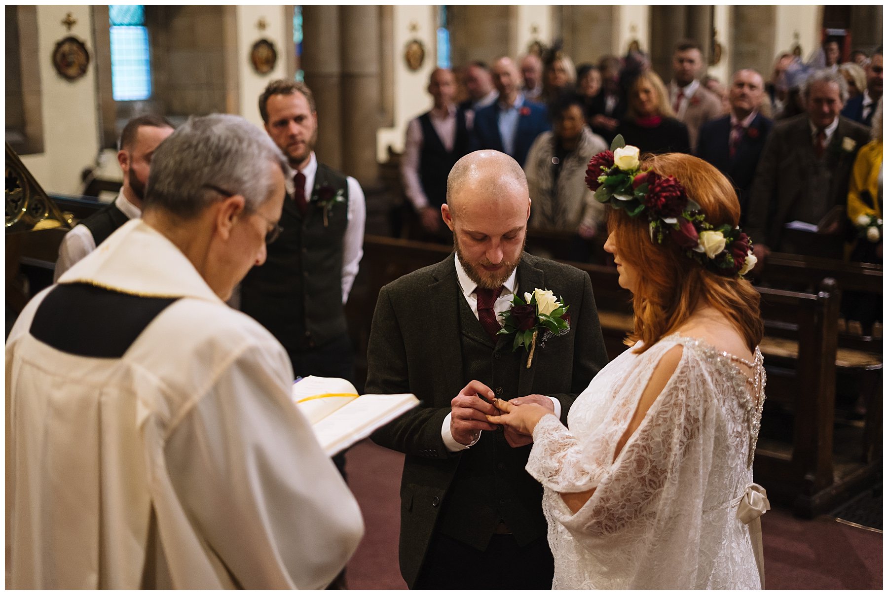 Exchange of wedding rings