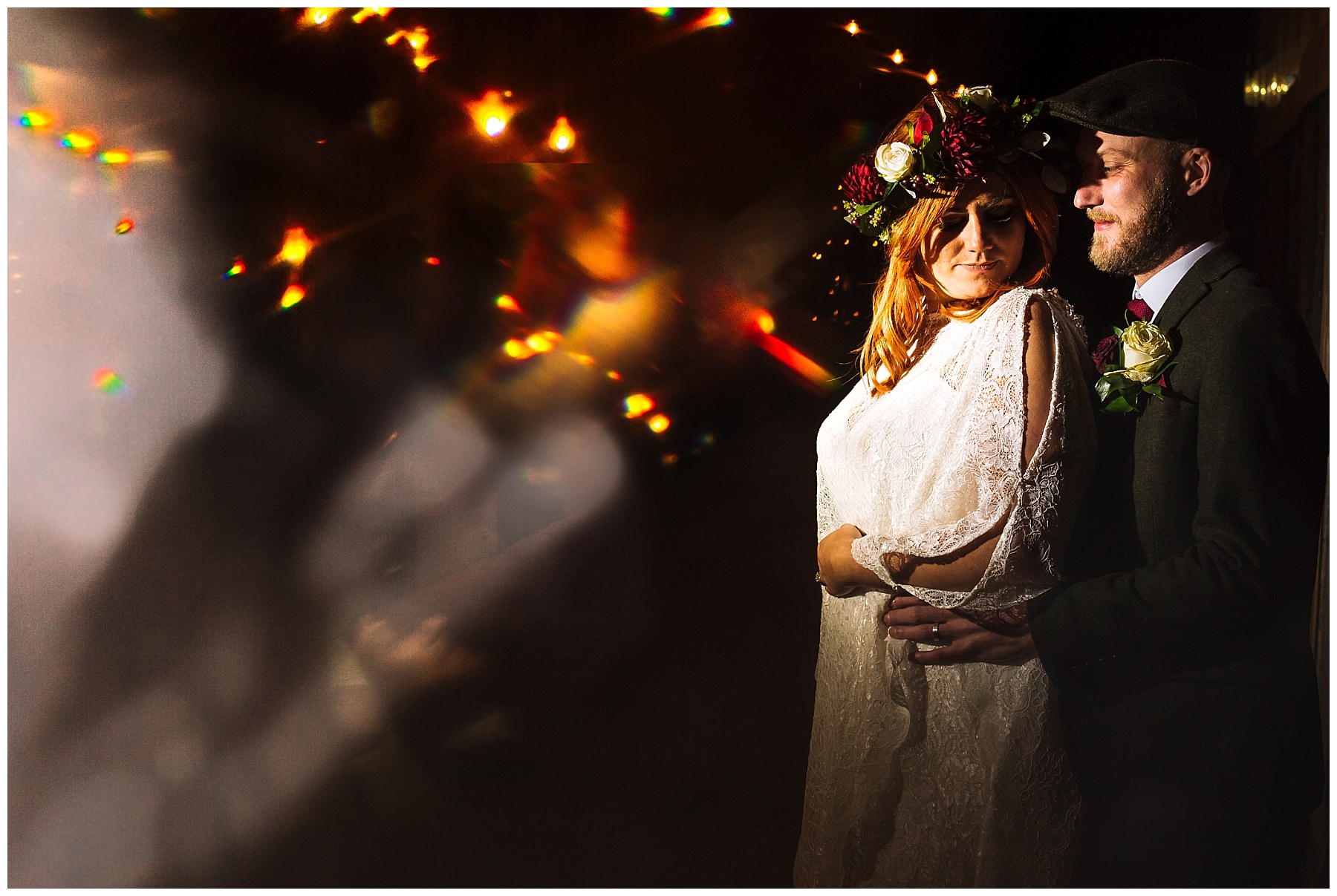 Creative wedding photography at Owen House Wedding Barn
