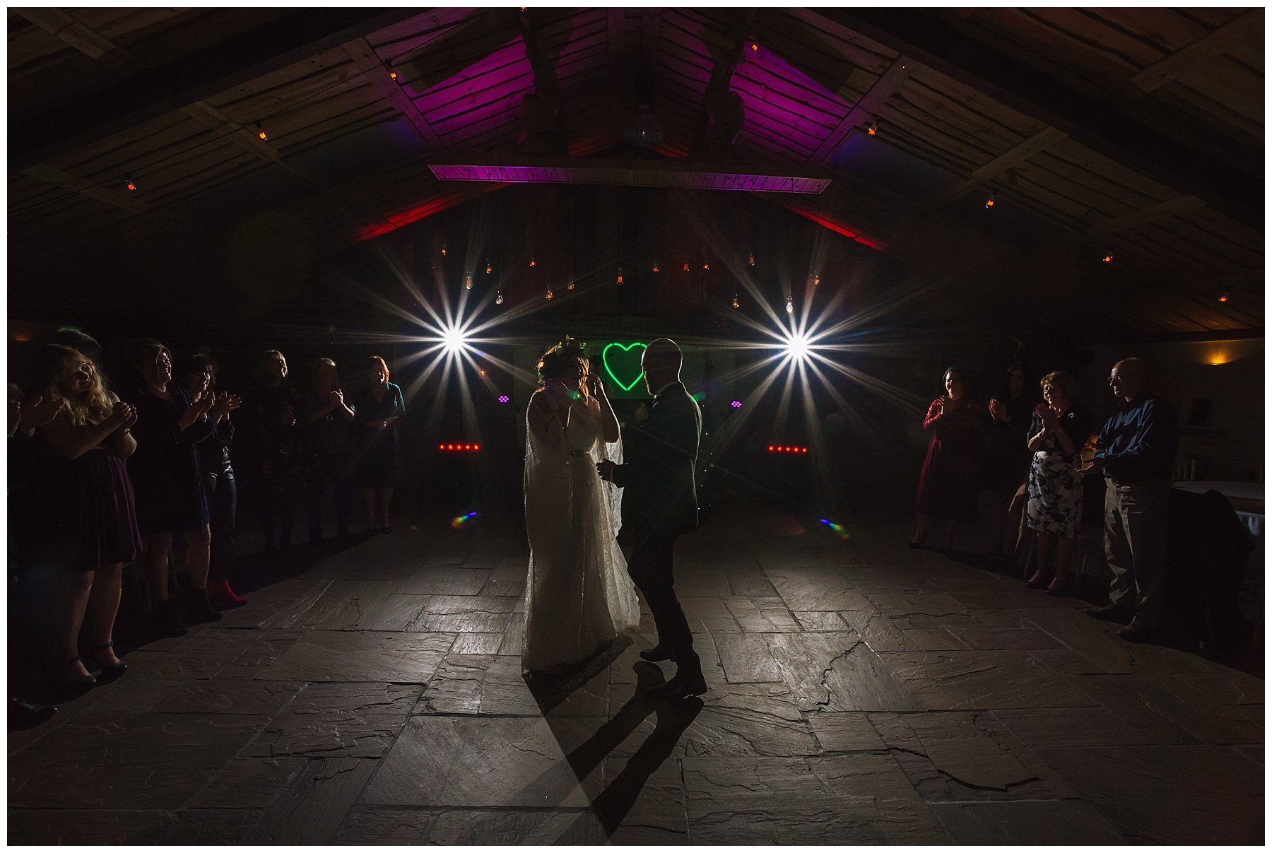 First Dance at Owen House Wedding Barn