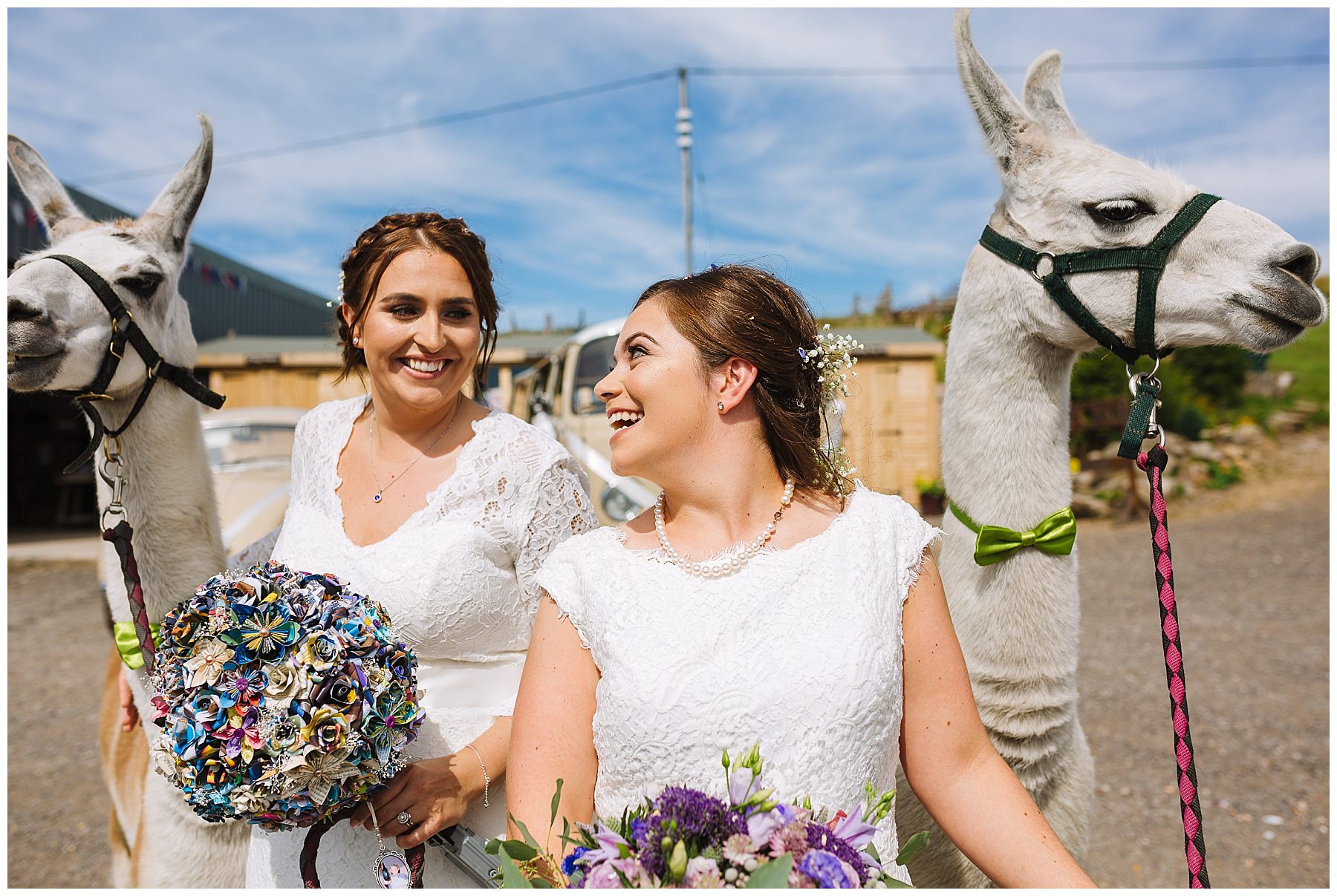 Natural wedding photography at the wellbeing farm