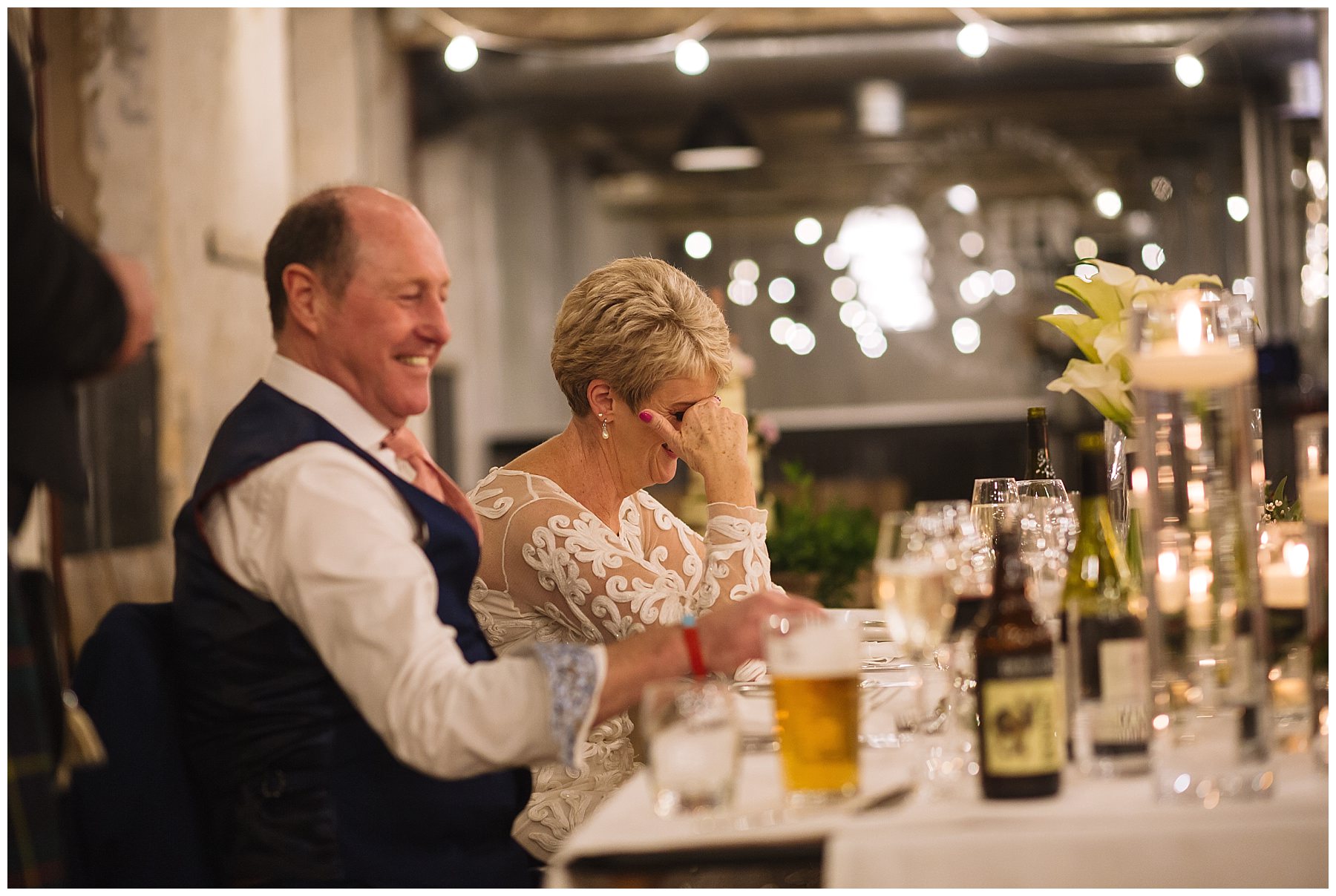 bride reacts to brothers speech