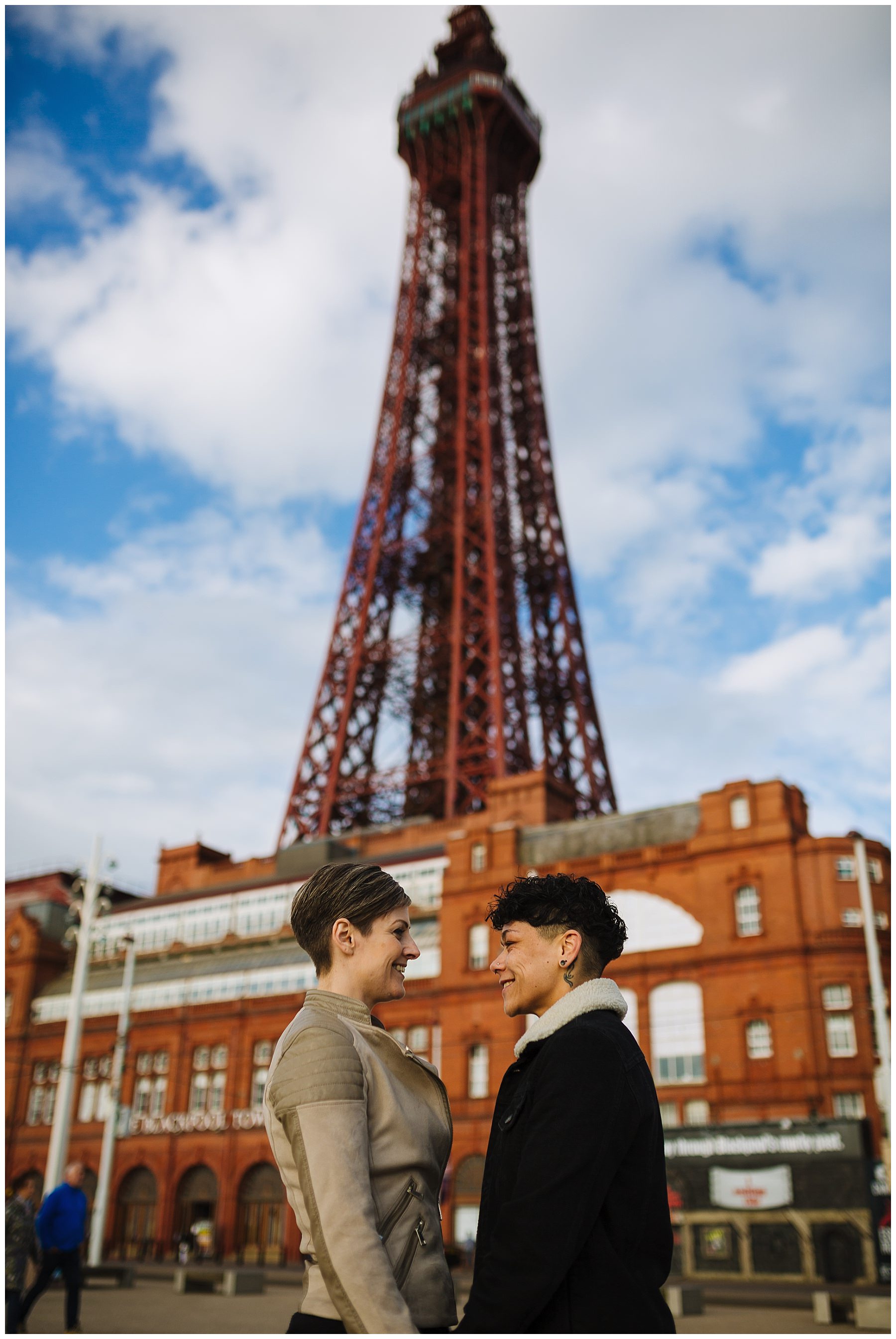Blackpool pre wedding shoot