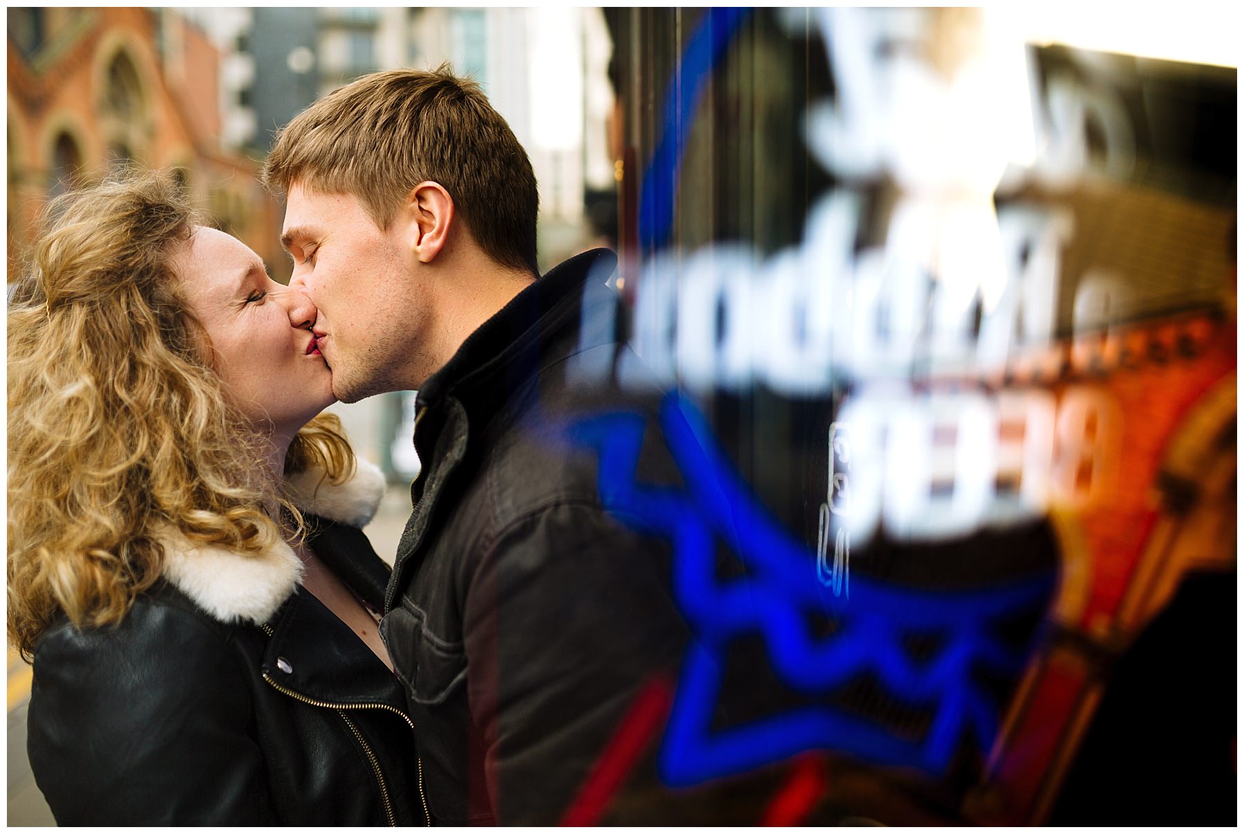 Creative Pre Wedding in Manchesters Northern Quarter