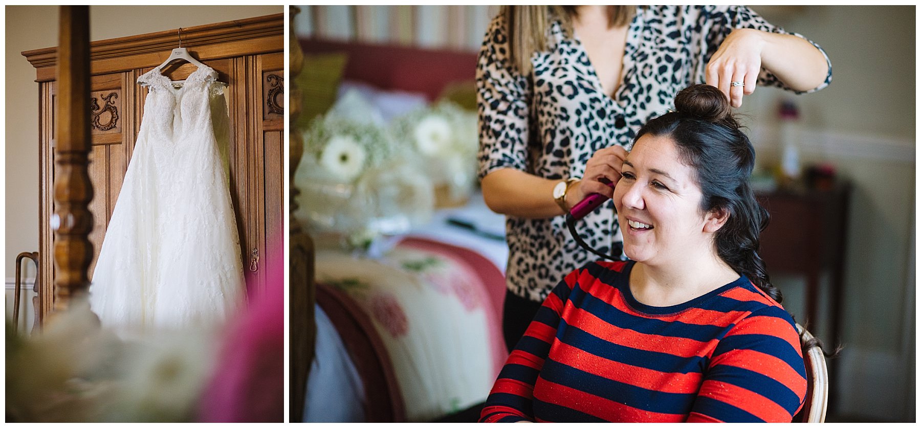 willington hall hotel wedding bridal prep