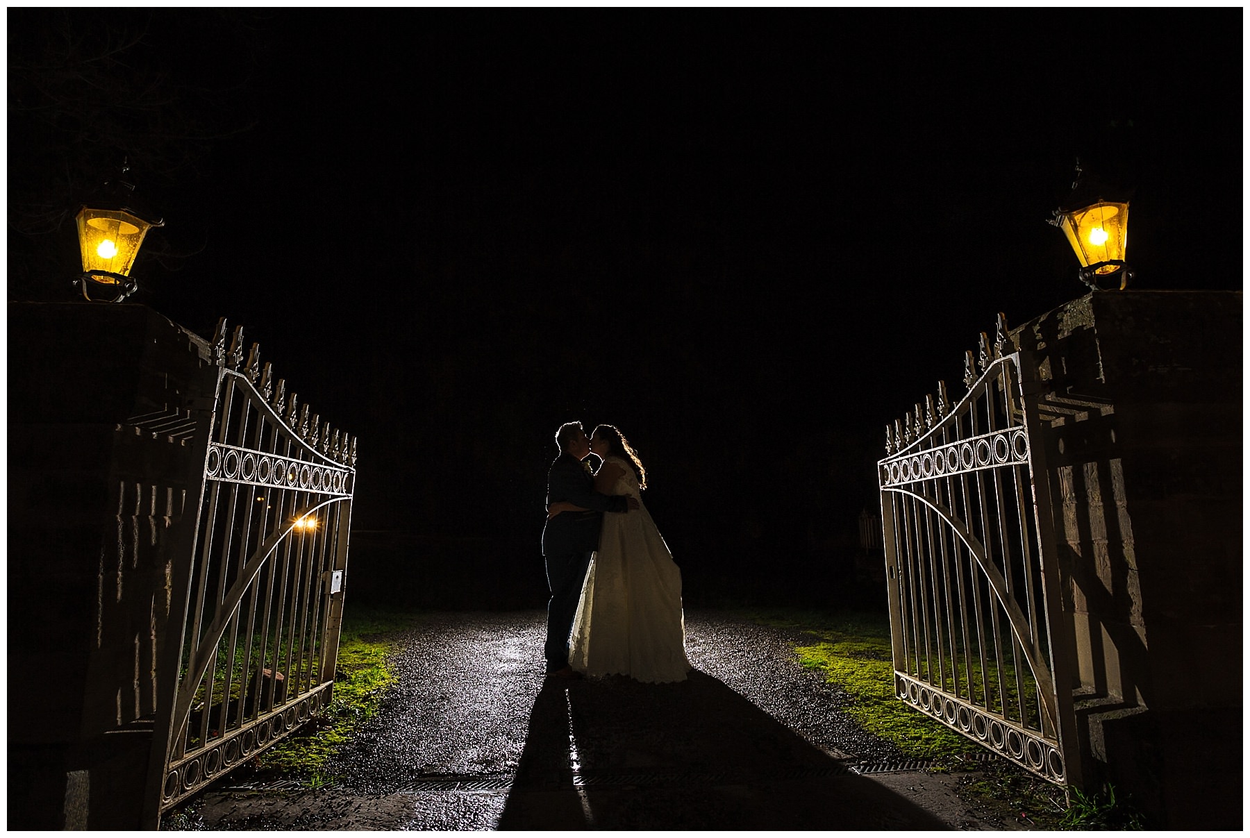 creative wedding photography at willington hall hotel