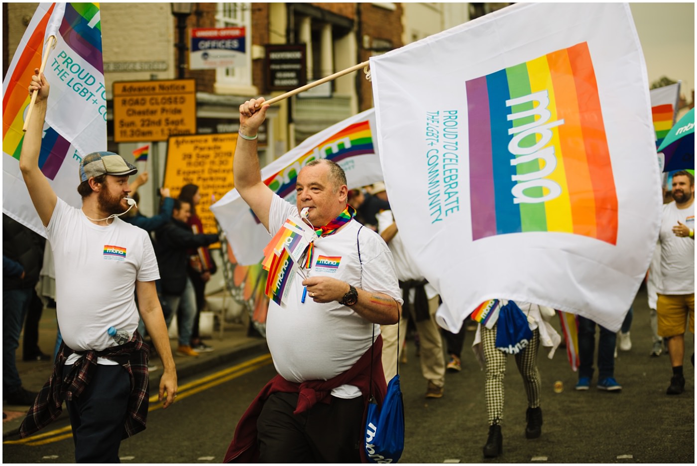 Pride Parade through the streets of chester