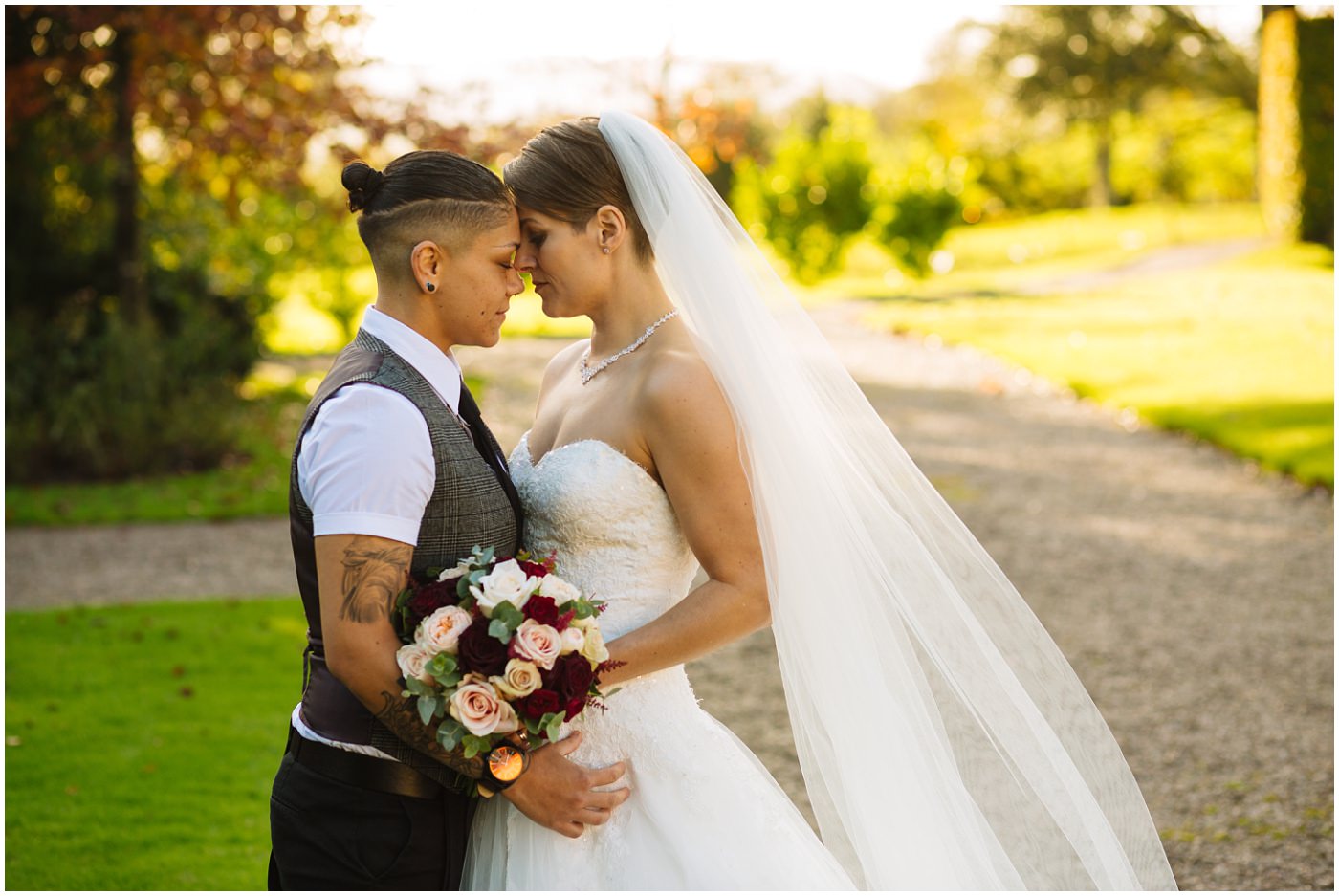 beautiful wedding photography at Eaves Hall