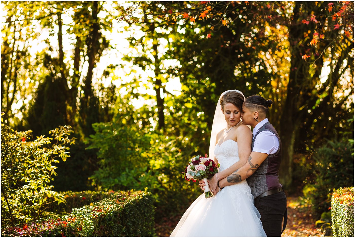 Eaves hall Wedding Portraits