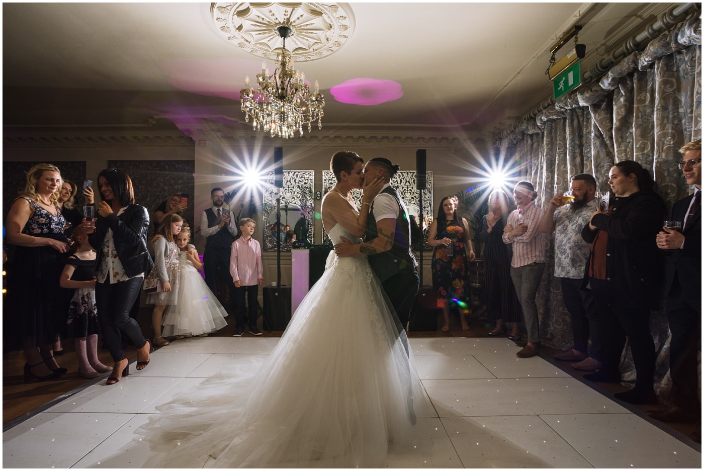 Eaves Hall wedding First Dance
