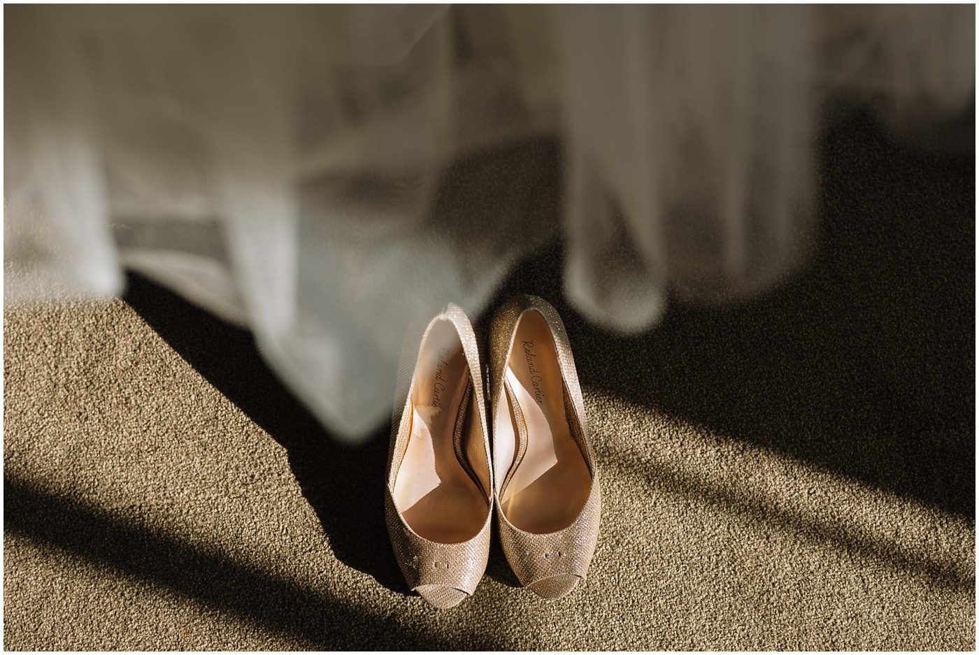 Wedding dress details and bridal shoe inspiration