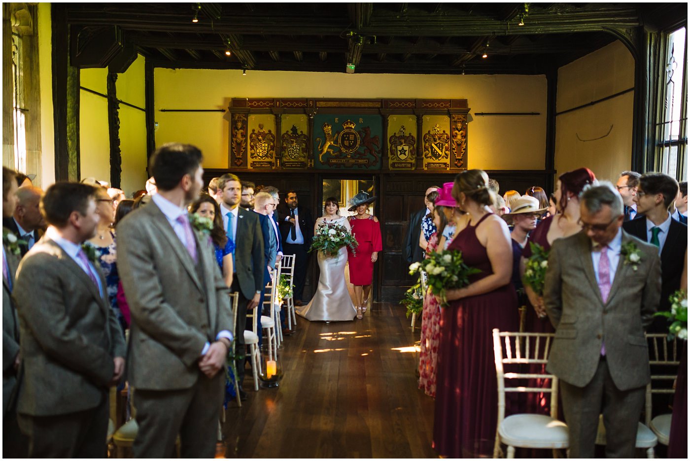 bridal entrance at samlesbury hall