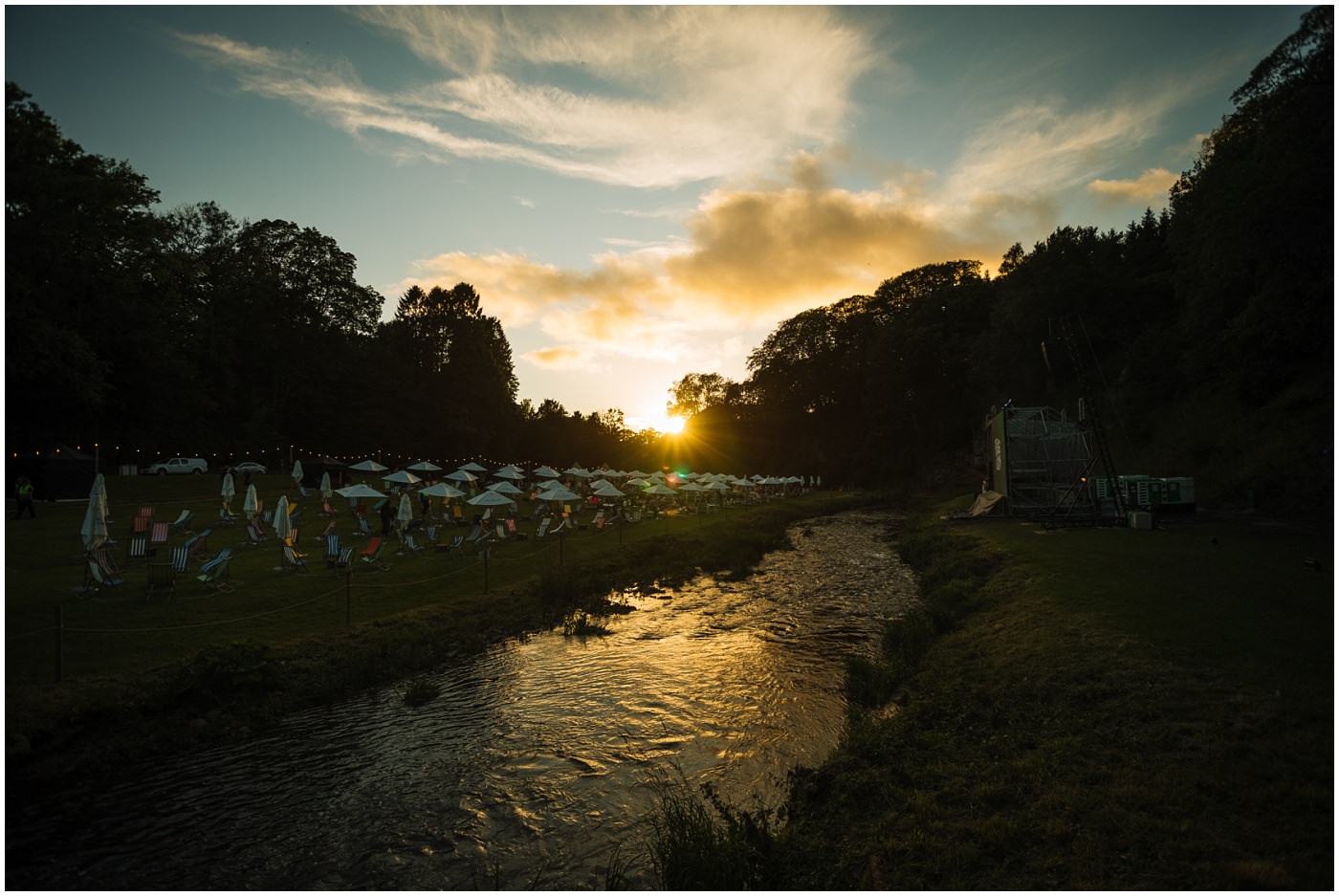 Gisburne Park Pop Up the UK's first socially distanced festival