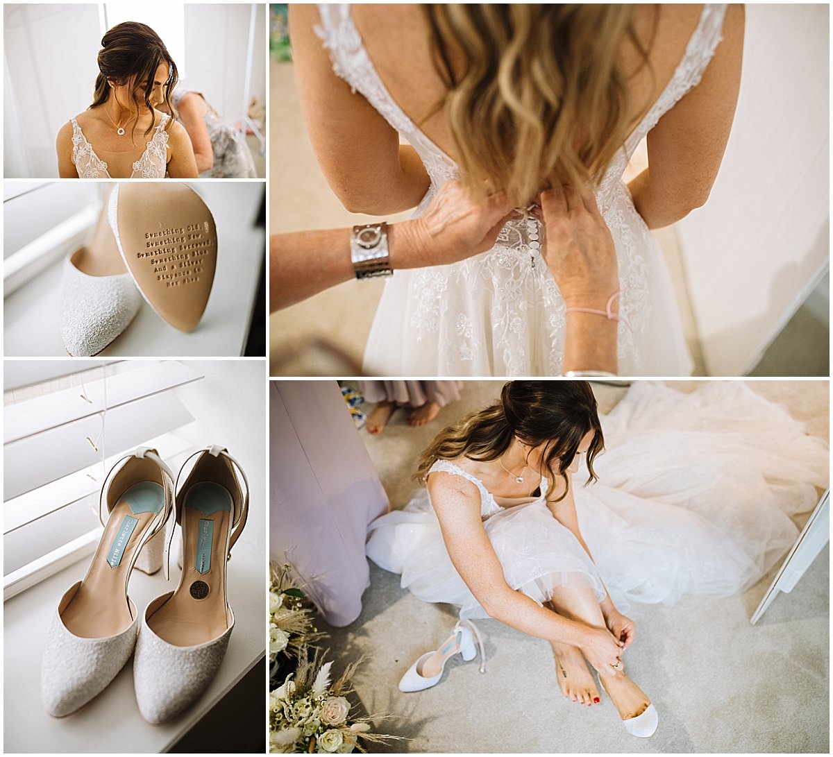 Bridal details and a Riki Dalal Dress