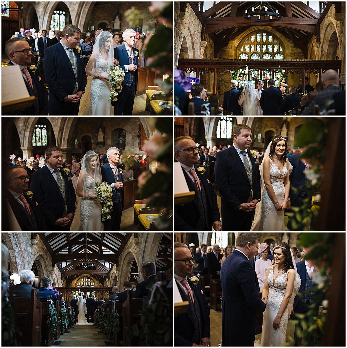 beautiful ribble valley church wedding