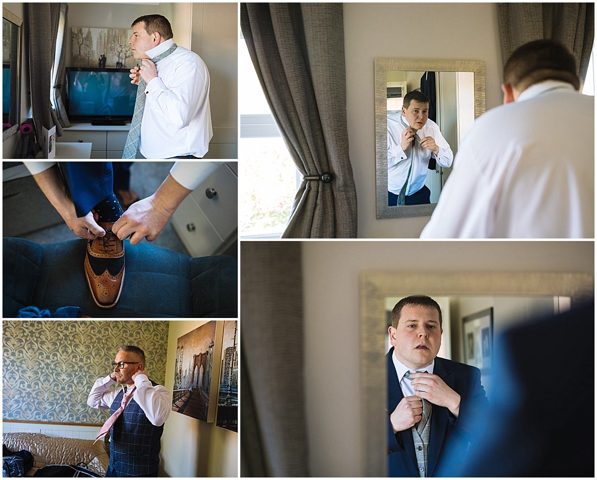 groom preparations