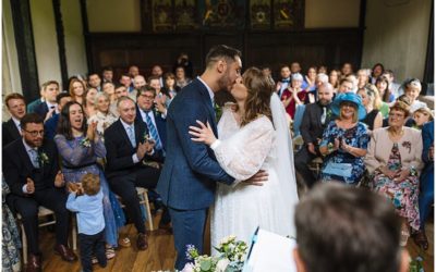 Rustic, countryside wedding at Samlesbury Hall