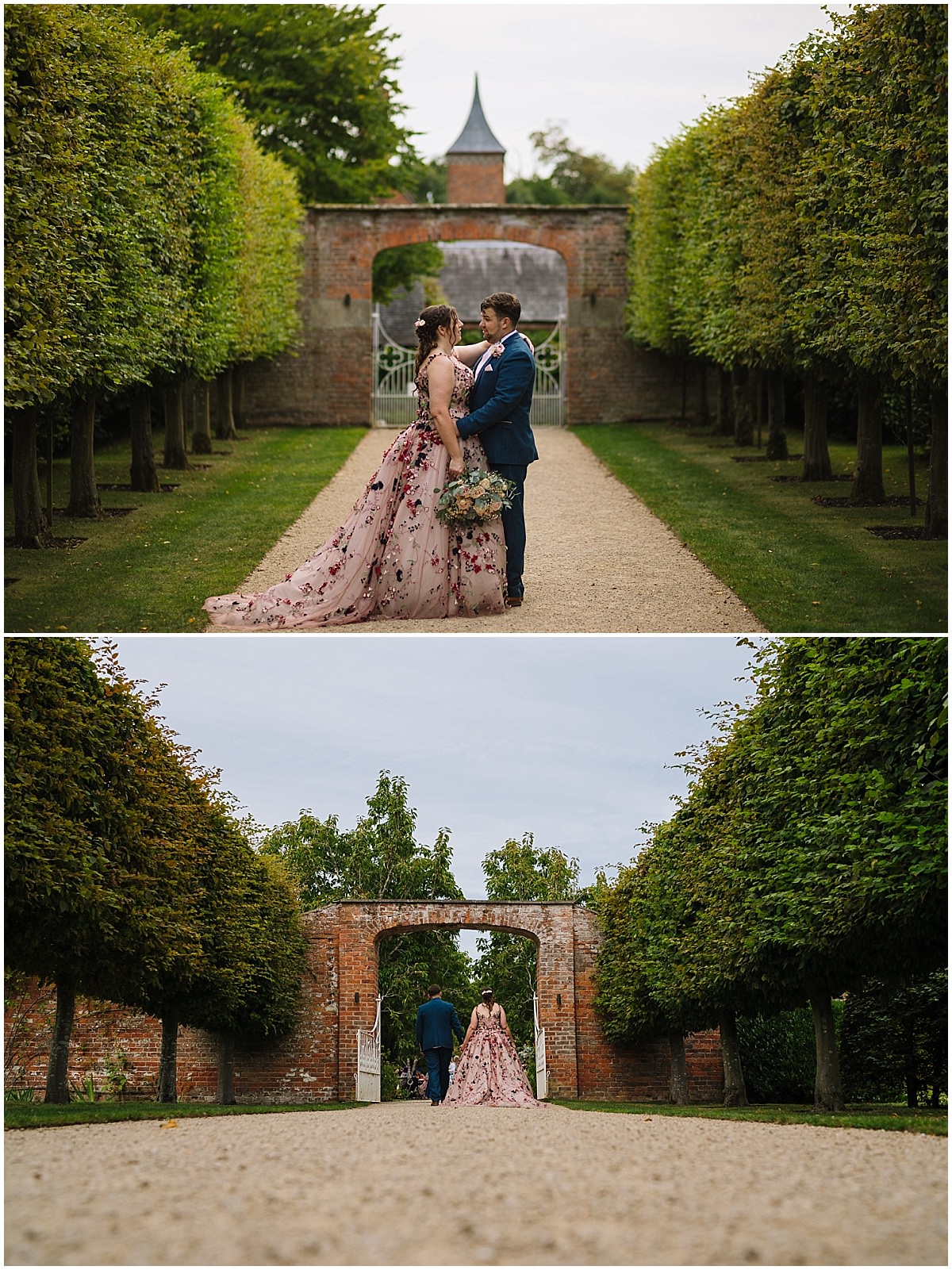 beautiful wedding portraits at combermere abbey