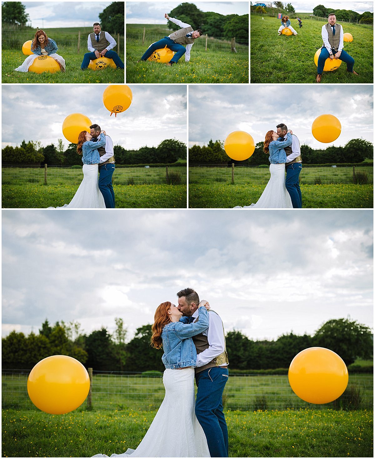 fun and relaxed wedding photography at the wellbeing farm