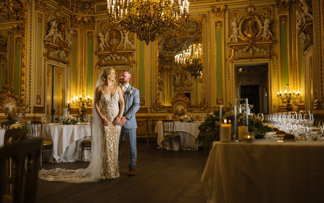 A Scorcher of a Wedding at Palazzo Parisio, Malta
