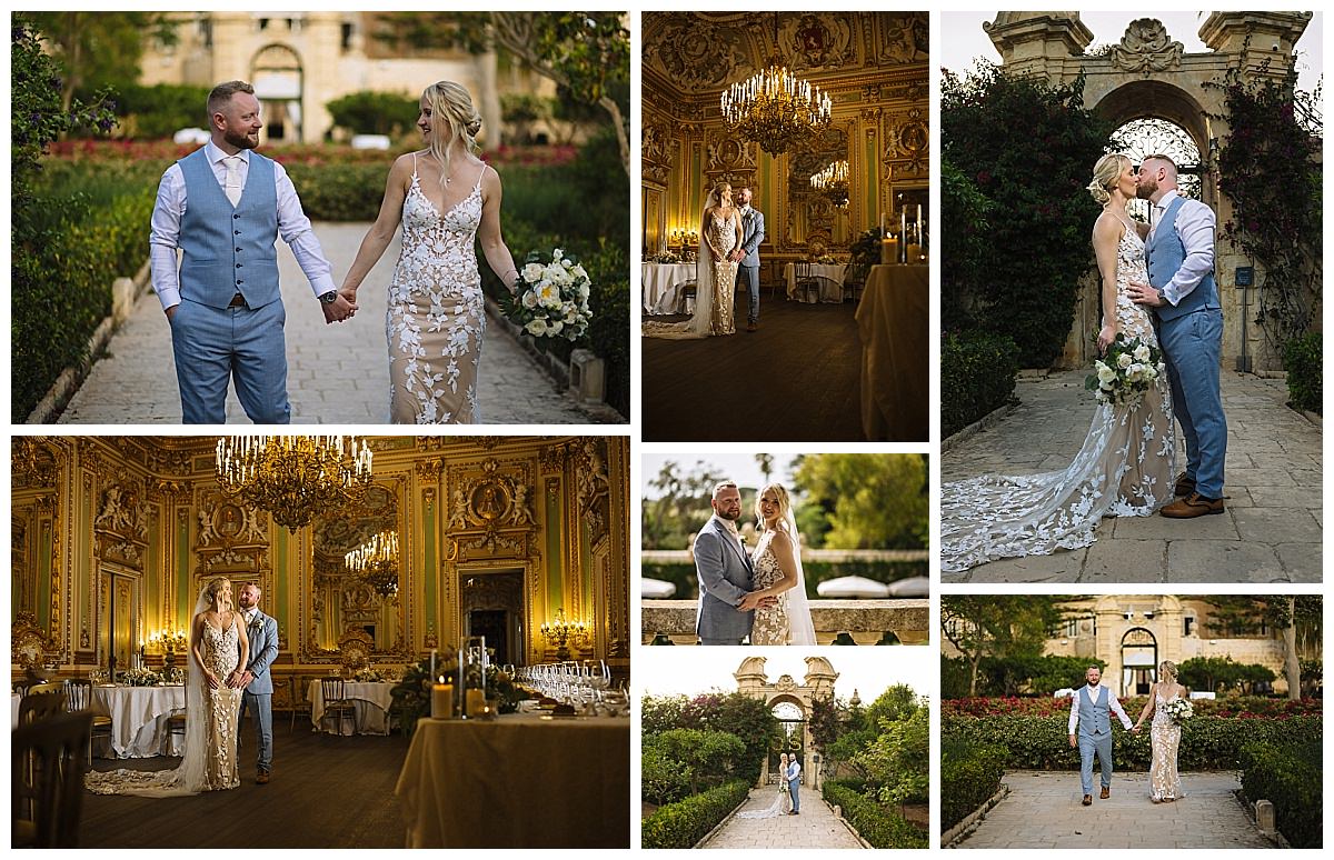 Malta Wedding Photography at Palazzo Parisio